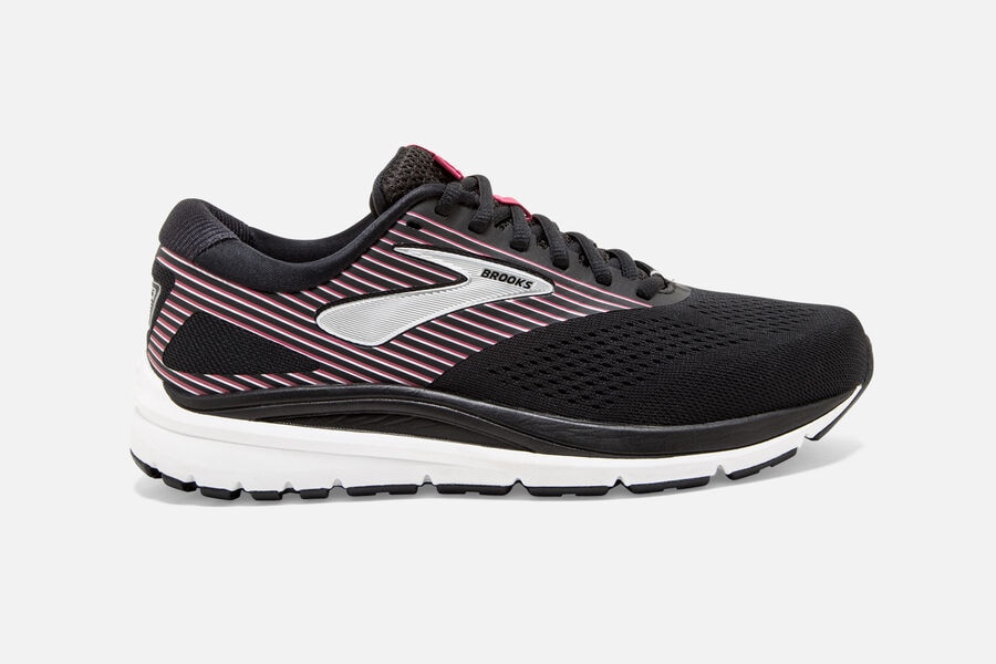 Zapatillas Running Brooks Addiction 14 Hombre Negras/Rosas/Plateadas Ofertas TVWE89705